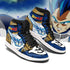 DBZ Vegeta Blue Sneakers Custom Anime Dragon Ball -kengät